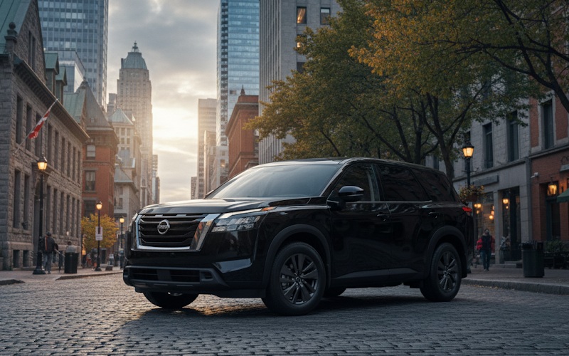 2025 Black Nissan Pathfinder