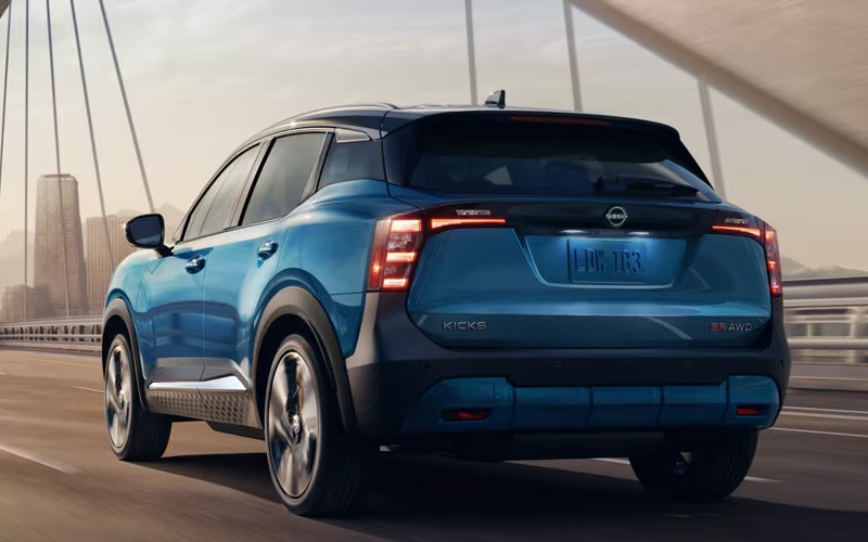 2025 Blue Nissan Kicks