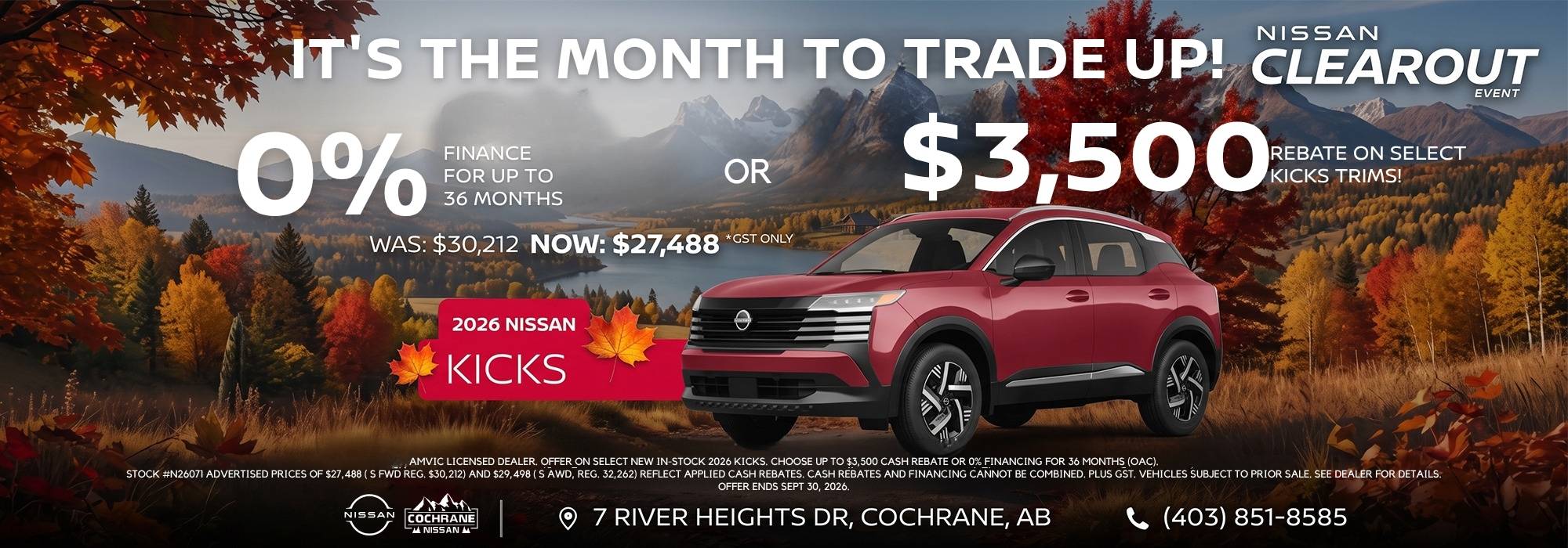Nissan Kicks 2026