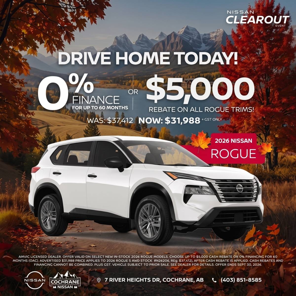 Cochrane mobile - 2026 rogue